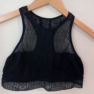 Aerie high neck sports bra